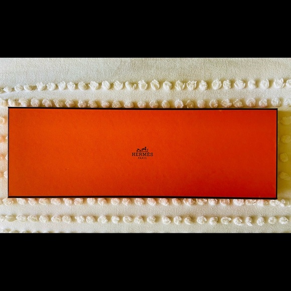 NEW HERMES Tie Box With Bag (Authentic) - Picture 6 of 7